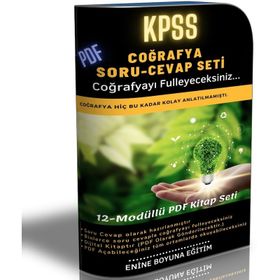Enine Boyuna Eğitim 2022 KPSS Coğrafya Hazırlık Kitabı 500 Sayfalık PDF