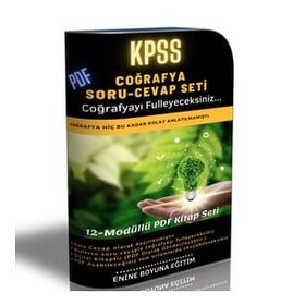 Enine Boyuna Eğitim 2022 KPSS Coğrafya Hazırlık Kitabı 500 Sayfalık PDF