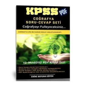 Enine Boyuna Eğitim 2022 KPSS Coğrafya Hazırlık Kitabı 500 Sayfalık PDF