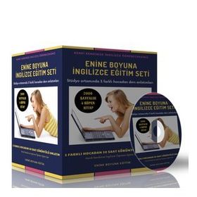 Enine Boyuna İngilizce Eğitim Seti 30 Saat Anlatım ve 2000 Sayfalık Kitap
