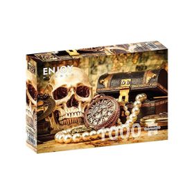 Enjoy 1000 Parça Korsan Kaptanın Masası Puzzle