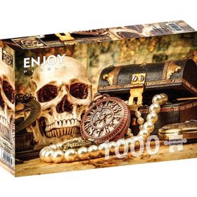 Enjoy 1000 Parça Korsan Kaptanın Masası Puzzle