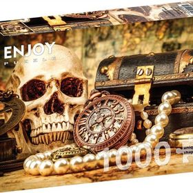 Enjoy 1000 Parça Korsan Kaptanın Masası Puzzle