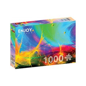 Enjoy 1000 Parça Renkli Fraktallar Puzzle