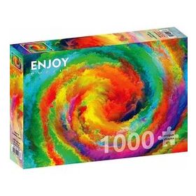 Enjoy 1000 Parça Renkli Girdap Gradient Puzzle