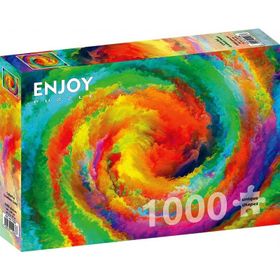 Enjoy 1000 Parça Renkli Girdap Gradient Puzzle