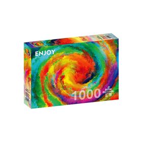 Enjoy 1000 Parça Renkli Girdap Gradient Puzzle