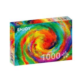 Enjoy 1000 Parça Renkli Girdap Gradient Puzzle