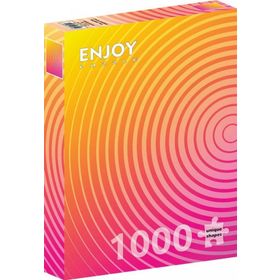 Enjoy 1000 Parça Turuncu İmkansız Gradyan Puzzle