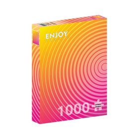 Enjoy 1000 Parça Turuncu İmkansız Gradyan Puzzle