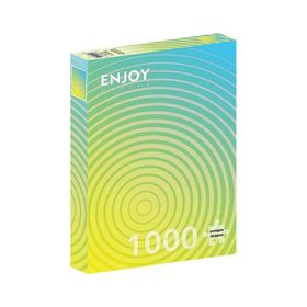 Enjoy 1000 Parça Yeşil Sarı Gradyan Puzzle