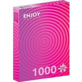 Enjoy 1000 Parçalık Mor Pembe Daire Gradyan Puzzle
