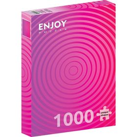 Enjoy 1000 Parçalık Mor Pembe Daire Gradyan Puzzle