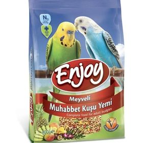Enjoy Meyveli 400 gr Muhabbet Kuşu Yemi