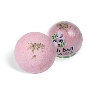Enjoy Mor 90-120 gr Lavantalı El Yapımı Banyo Küvet Topu Sabunu