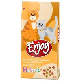 Enjoy Multi Color Tavuklu 10 kg Yetişkin Kedi Maması