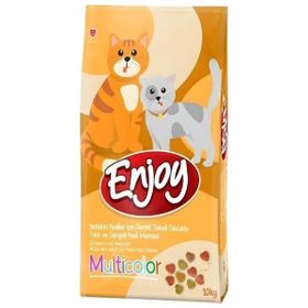 Enjoy Multi Color Tavuklu 10 kg Yetişkin Kedi Maması