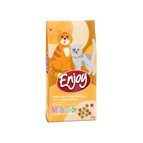 Enjoy Multi Color Tavuklu 10 kg Yetişkin Kedi Maması