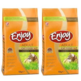 Enjoy Multicolor Renkli Gurme 2x15 kg Kedi Maması