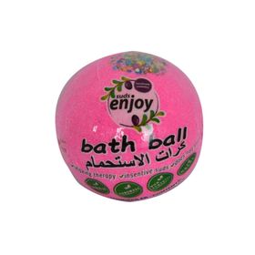 Enjoy Pembe 90-120 gr Pembe Düşler El Yapımı Banyo Küvet Topu Sabunu