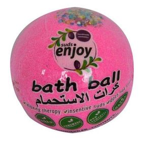 Enjoy Pembe 90-120 gr Pembe Düşler El Yapımı Banyo Küvet Topu Sabunu