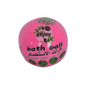 Enjoy Pembe 90-120 gr Pembe Düşler El Yapımı Banyo Küvet Topu Sabunu