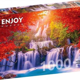 Enjoy Sonbahar'da Tayland Thee Lor Su Şelalesi 1000 Parça Puzzle