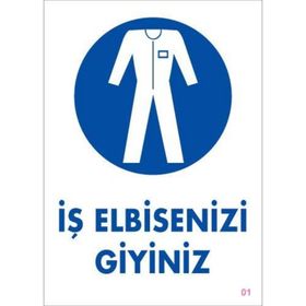Ennalbur PVC 25x35 1 İkaz Levhası