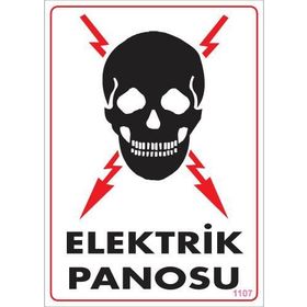 Ennalbur PVC 25x35 1107 İkaz Levhası