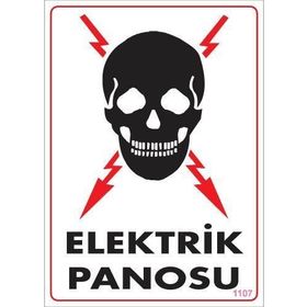 Ennalbur PVC 25x35 1107 İkaz Levhası