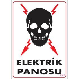 Ennalbur PVC 25x35 1107 İkaz Levhası