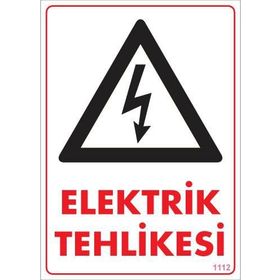 Ennalbur PVC 25x35 1112 İkaz Levhası