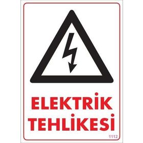 Ennalbur PVC 25x35 1112 İkaz Levhası