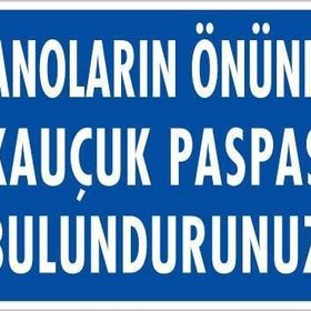 Ennalbur PVC 25x35 1128 İkaz Levhası