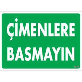 Ennalbur PVC 25x35 1210 İkaz Levhası