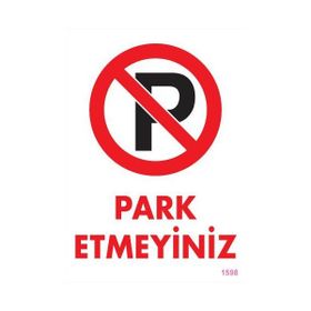 Ennalbur PVC 25x35 1598 İkaz Levhası