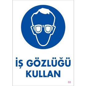 Ennalbur PVC 25x35 2 İkaz Levhası