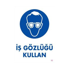 Ennalbur PVC 25x35 2 İkaz Levhası