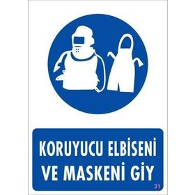 Ennalbur PVC 25x35 31 İkaz Levhası
