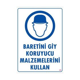 Ennalbur PVC 25x35 315 İkaz Levhası