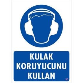 Ennalbur PVC 25x35 35 İkaz Levhası