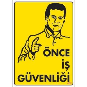 Ennalbur PVC 25x35 400 İkaz Levhası