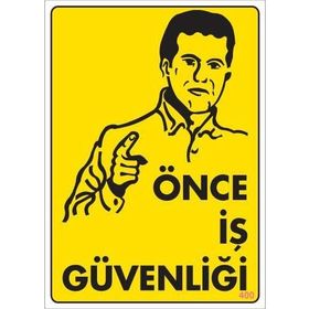 Ennalbur PVC 25x35 400 İkaz Levhası