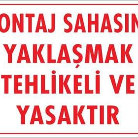 Ennalbur PVC 25x35 422 İkaz Levhası