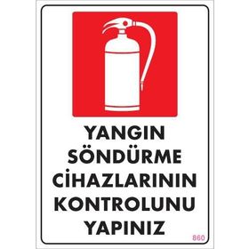 Ennalbur PVC 25x35 860 İkaz Levhası