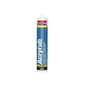 Ennalbur Soudal Acryrub Silikonize Mastik 310 ml Altın Meşe Silikon