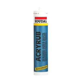 Ennalbur Soudal Acryrub Silikonize Mastik 310 ml Gri Silikon