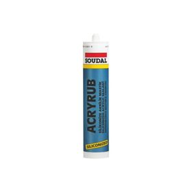 Ennalbur Soudal Acryrub Silikonize Mastik 310 ml Gri Silikon