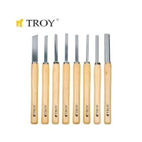 Ennalbur Troy 25008 8 Parça Ahşap Torna Bıçak Seti