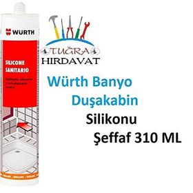 Ennalbur Würth Duşakabin Şeffaf 310 ml Silikon